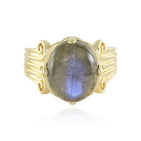 Anello in argento con Labradorite