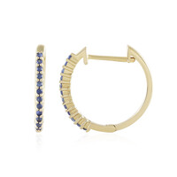 Orecchini in argento con Zaffiro Blu