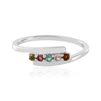 Anello in argento con Tormalina