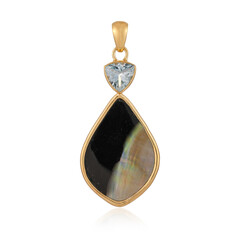 Ciondolo in argento con Madreperla (Bali Barong)