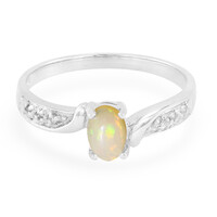 Anello in argento con Opale Indonesiano