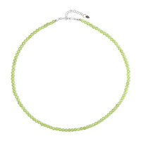Collana in argento con Peridoto