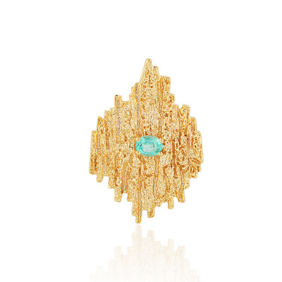 Ciondolo in argento con Smeraldo Russo (MONOSONO COLLECTION)