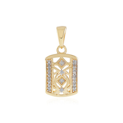 Ciondolo in argento con Diamante I2 (I)