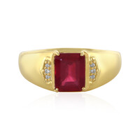 Anello in argento con Rubino Bemainty