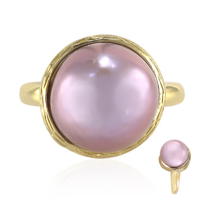Anello in argento con Perla Ming (TPC)