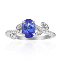 Anello in argento con Tanzanite