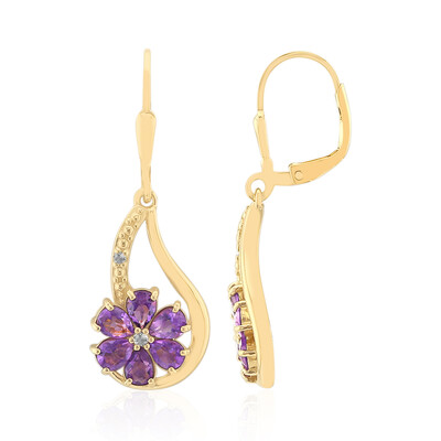 Orecchini in argento con Ametista