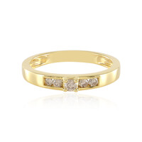 Anello in argento con Diamante Cioccolato I2