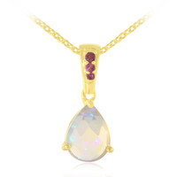 Collana in argento con Opale di Welo