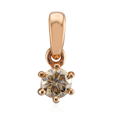 Ciondolo in oro con Diamante Rose de France VS1 di Argyle (Annette)