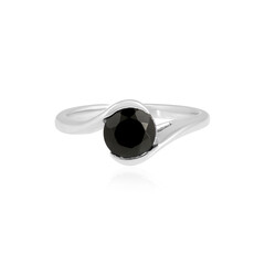 Anello in argento con Onice Nero
