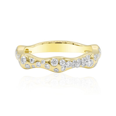 Anello in oro con Diamante IF (D) (Annette)