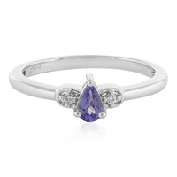 Anello in argento con Tanzanite