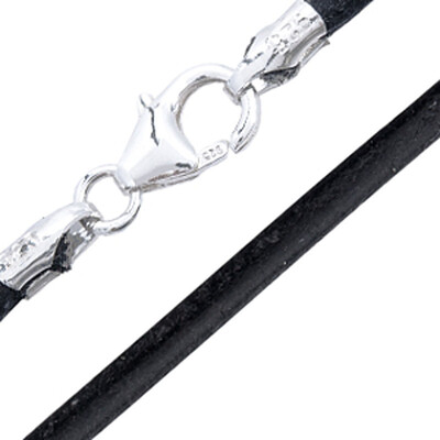 Cordino in pelle - 45 cm