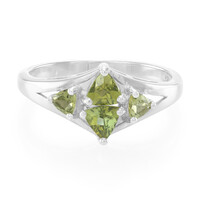 Anello in argento con Tormalina Cuprian