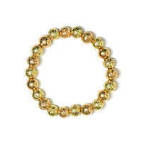 Bracciale con Lava Dorata