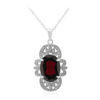 Collana in argento con Granato d’India