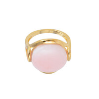 Anello in argento con Opale Pelle d'Angelo