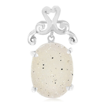 Ciondolo in argento con Agata Glitter