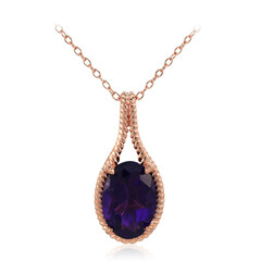 Collana in argento con Ametista del Marocco