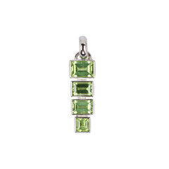 Ciondolo in argento con Peridoto