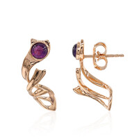 Orecchini in argento con Ametista (TPC)