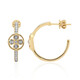 Orecchini in oro con Diamante SI1 (G) (Annette)