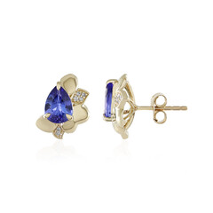 Orecchini in oro con Tanzanite AAA (de Melo)