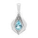 Ciondolo in argento con Apatite Blu (Pallanova)