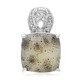 Ciondolo in argento con Agata Glitter