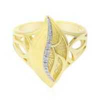 Anello in argento con Diamante I1 (G)