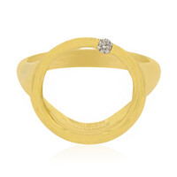 Anello in argento con Diamante I1 (G)