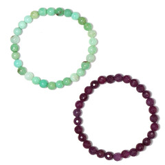 Bracciale con Crisoprasio