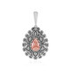 Ciondolo in argento con Rodocrosite (Desert Chic)