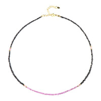 Collana in argento con Diamante Nero