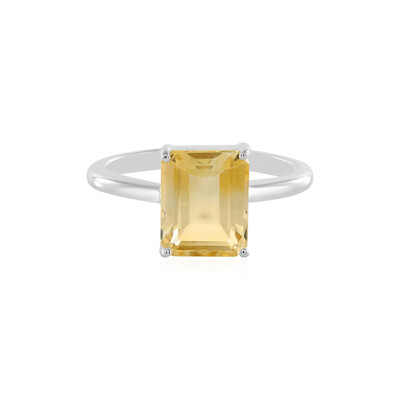Anello in argento con Citrino Bicolore