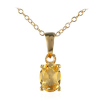 Collana in argento con Citrino