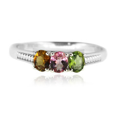 Anello in argento con Tormalina