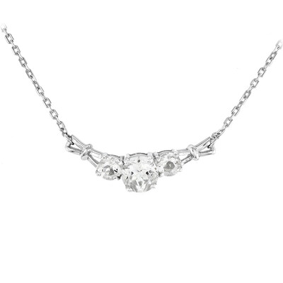 Collana in argento con Petaliti