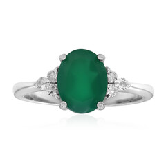 Anello in argento con Agata