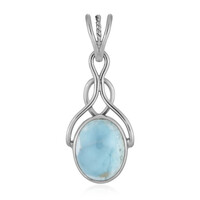 Ciondolo in argento con Larimar