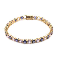 Bracciale in argento con Iolite