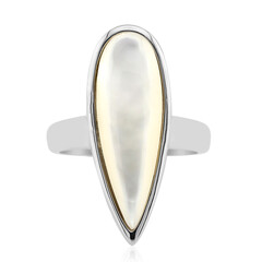 Anello in argento con Madreperla