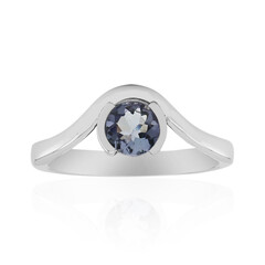 Anello in argento con Tanzanite (non riscaldata)