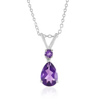 Collana in argento con Ametista del Marocco