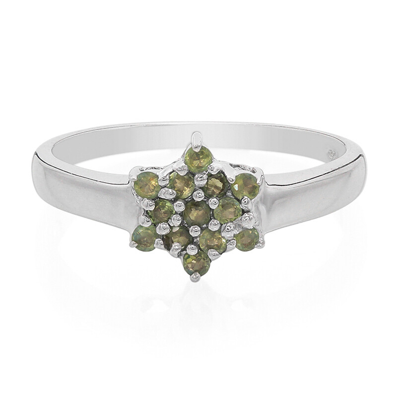 Anello In Alessandrite Naturale Non Riscaldato Certificato Da 13