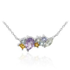 Collana in argento con Ametista Boliviana