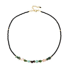 Collana in argento con Amazzonite (Riya)
