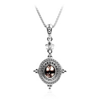 Collana in argento con Morganite (Dallas Prince Designs)